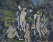Paul Cezanne Women Bathing oil painting on canvas